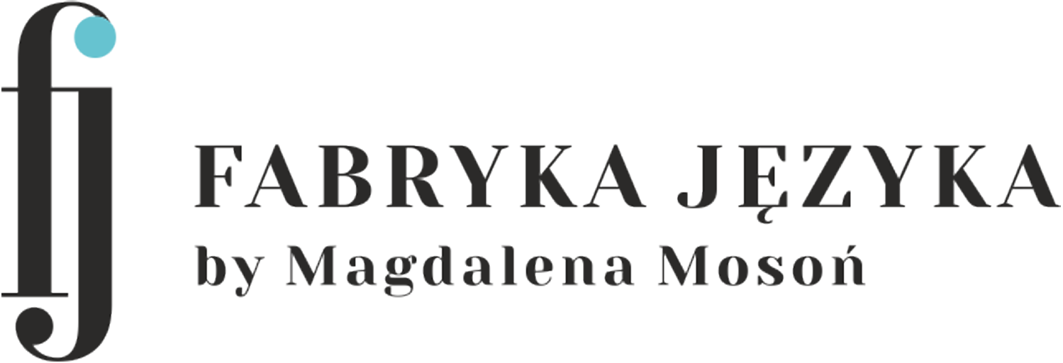 Fabryka Języka by Magdalena Mosoń