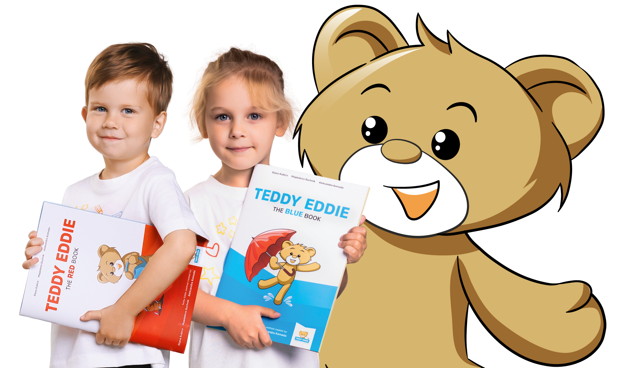 dzieci uczące się angielskiego metodą Teddy Eddie